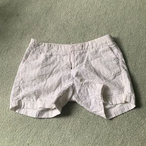 Merona white shorts with details
